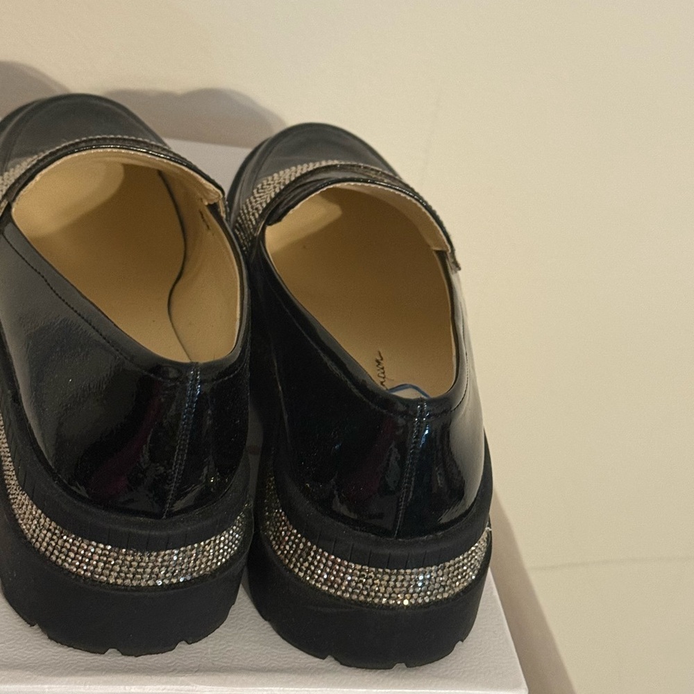 Jessica Simpson Rhinestone Loafers Size 6 - Picture 4 of 13